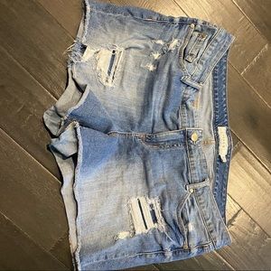Torrid Distressed Jean Shorts- Size 20